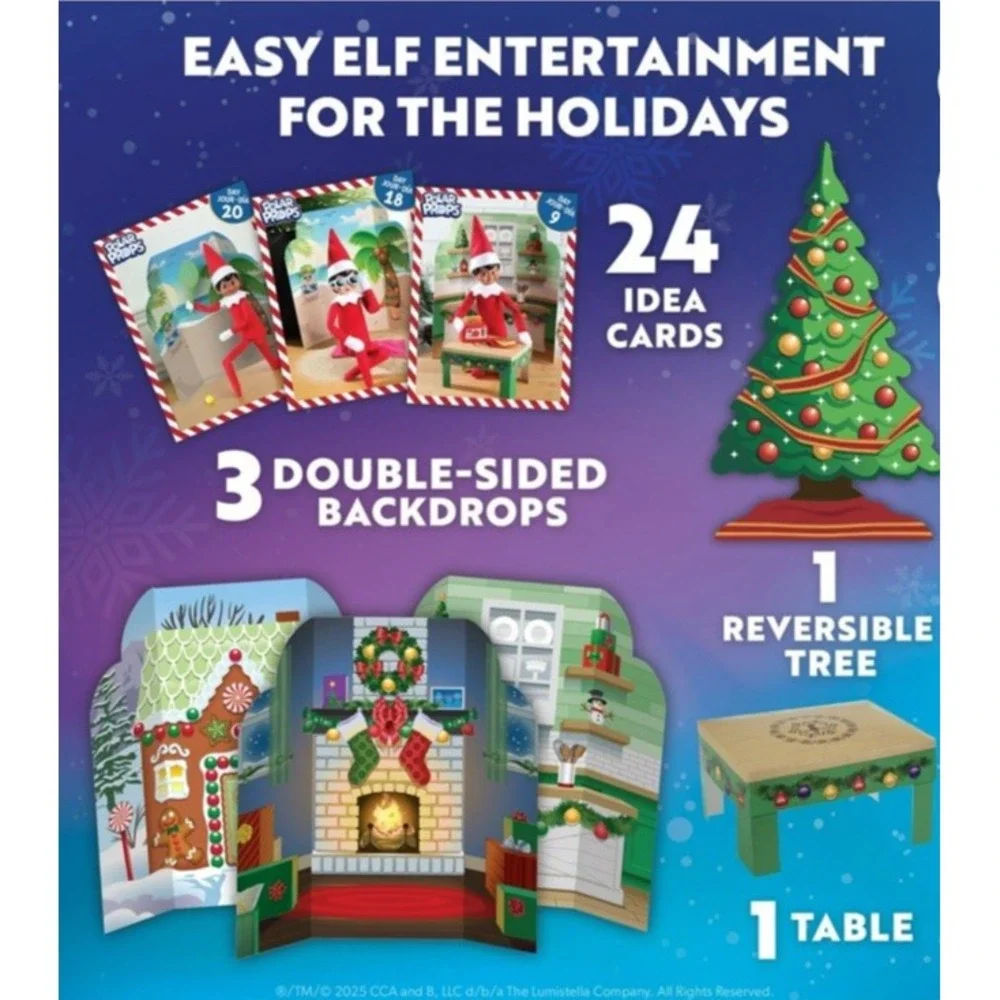 The Elf on the Shelf 24-Day Ultimate Kit – Official Elf Ideas and Props